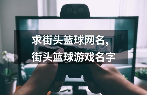 求街头篮球网名,街头篮球游戏名字-第1张-游戏相关-拼搏