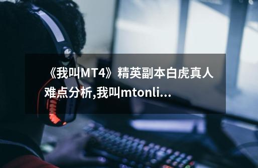 《我叫MT4》精英副本白虎真人难点分析,我叫mtonline副本-第1张-游戏相关-拼搏