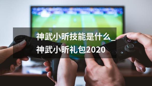 神武小昕技能是什么_神武小昕礼包2020-第1张-游戏相关-拼搏