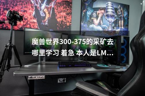 魔兽世界300-375的采矿去哪里学习 着急 本人是LM,魔兽世界300375采矿-第1张-游戏相关-拼搏