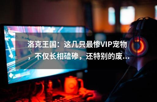 洛克王国：这几只最惨VIP宠物，不仅长相磕碜，还特别的废柴-第1张-游戏相关-拼搏