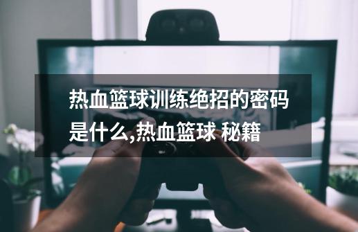 热血篮球训练绝招的密码是什么,热血篮球 秘籍-第1张-游戏相关-拼搏