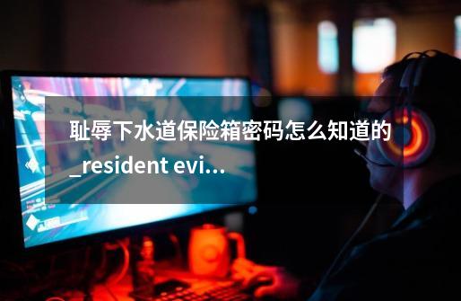 耻辱下水道保险箱密码怎么知道的_resident evil 2下水道保险箱-第1张-游戏相关-拼搏