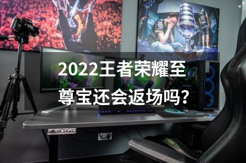 2022王者荣耀至尊宝还会返场吗？-第1张-游戏相关-拼搏