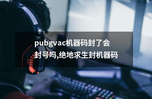 pubgvac机器码封了会封号吗,绝地求生封机器码-第1张-游戏相关-拼搏